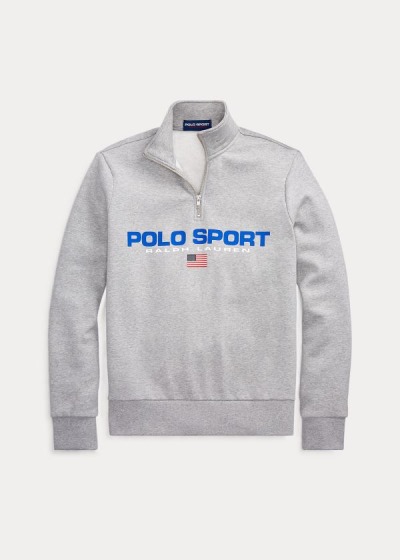 Sudaderas Polo Ralph Lauren Hombre Grises - Polo Sport Fleece - LSKQG4085